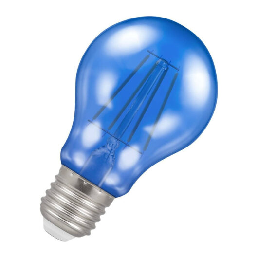 Crompton Lamps LED GLS 4.5W E27 Harlequin Blue Translucent