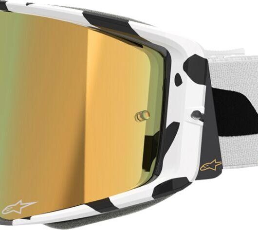 Alpinestars Supertech Corp ABS Vision Goggles - Gold White