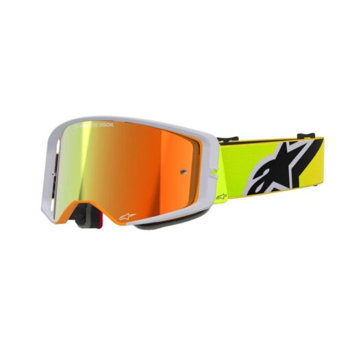 Alpinestars Supertech Corp ABS Vision Goggles - Grey Yellow