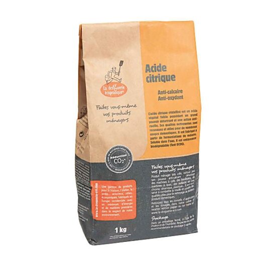 Droguerie Ecologique Citric Acid 1kg