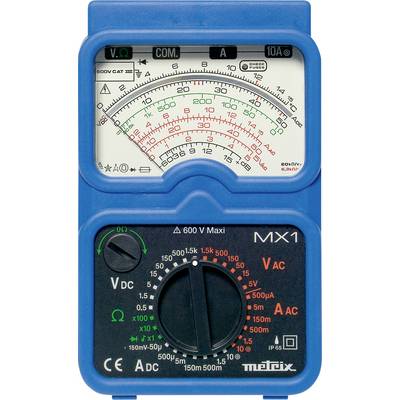 Metrix MX 1 Handheld multimeter Analogue CAT III 600 V