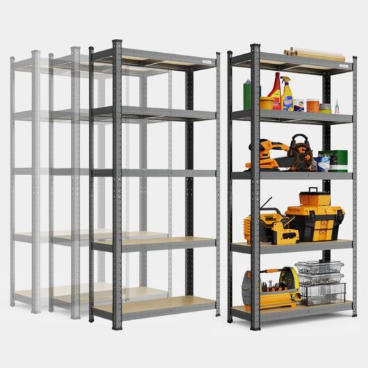 4 Bay 1.8m 5 Tier Racking