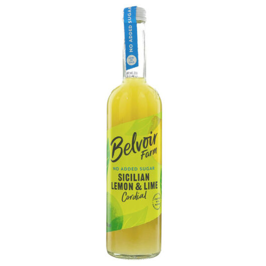 Belvoir No Added Sugar Lemon & Lime Cordial - 500ml