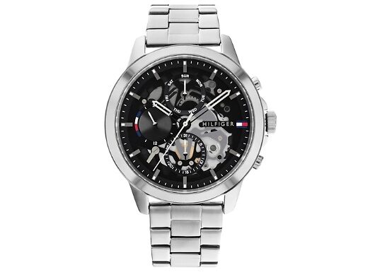 Men's Tommy Hilfiger Skeleton-Style Watch