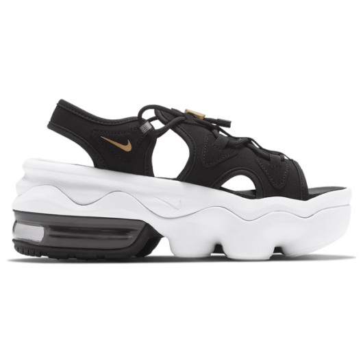 Nike Air Max Women Flip-Flops and Sandals - Black - Size 2.5 - Mesh/Synthetic