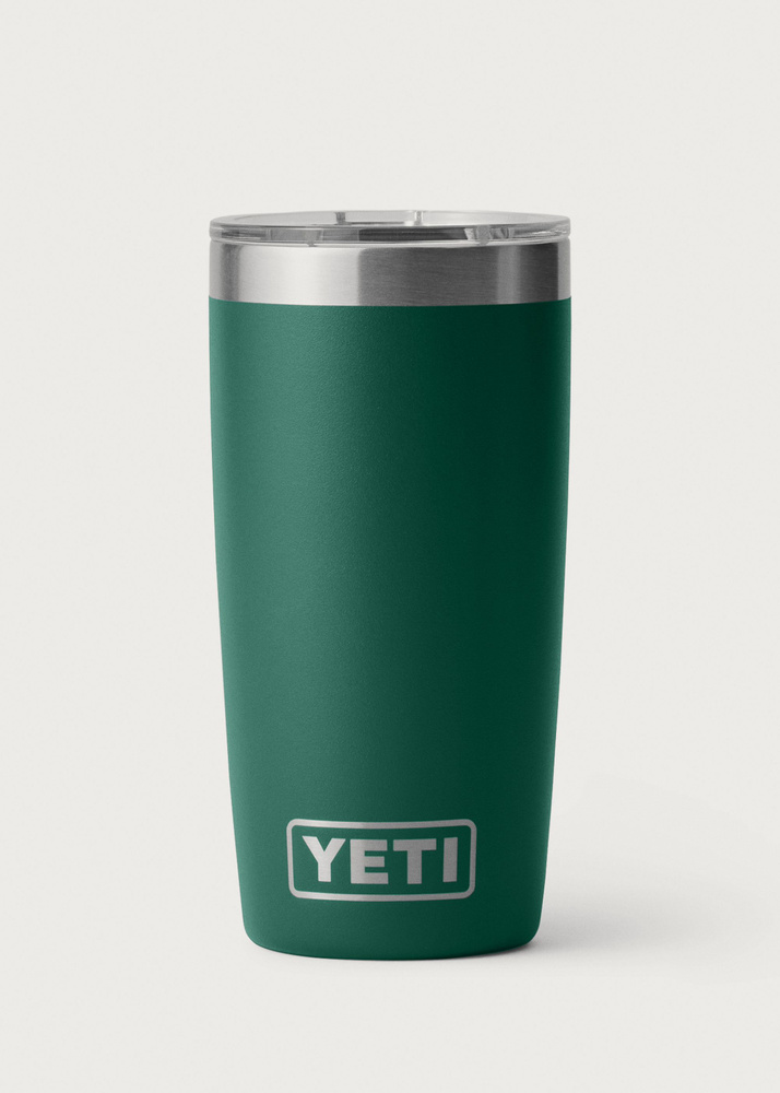 YETI Rambler 10OZ Tumbler - Black Forest Green